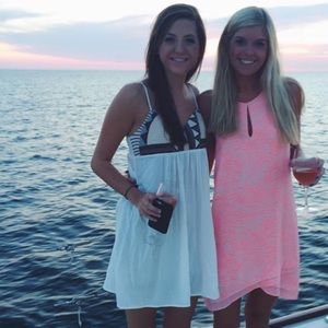 White dress/ size small/ sleeveless